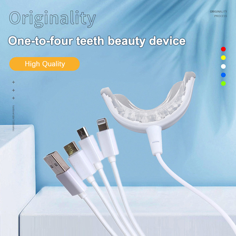 Teeth Whitening With Blue Light - 1PCS 4in1 Teeth Whitening 16 Lights