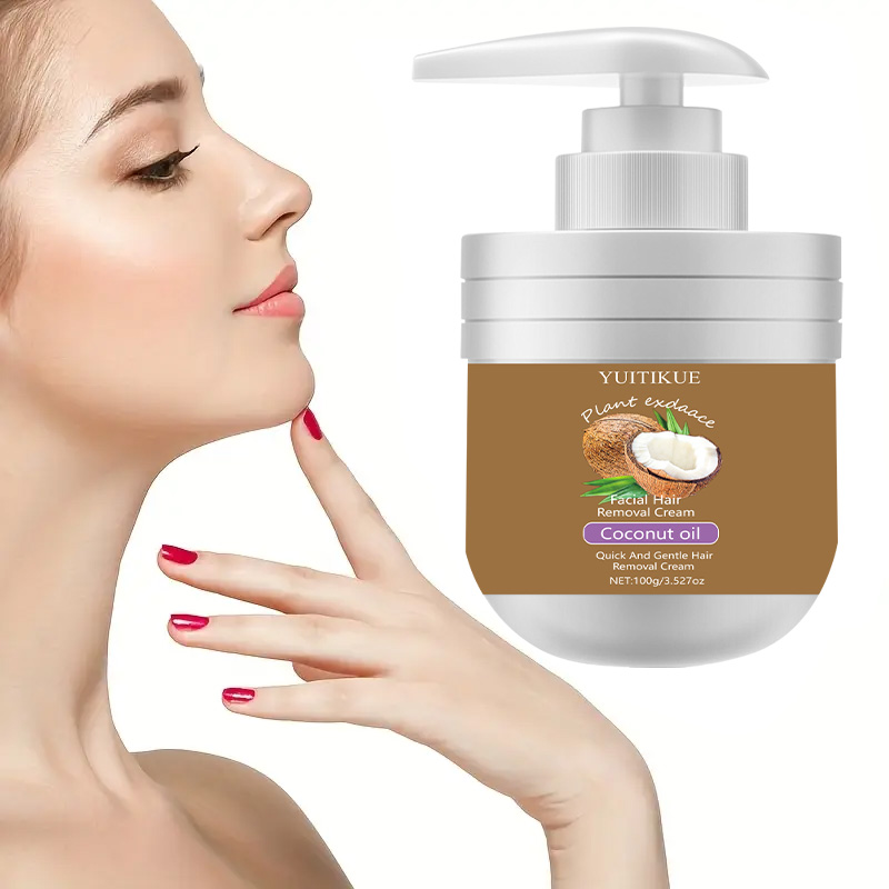 Coconut Oil Pull - Facial Hair Removal Cream 100g -