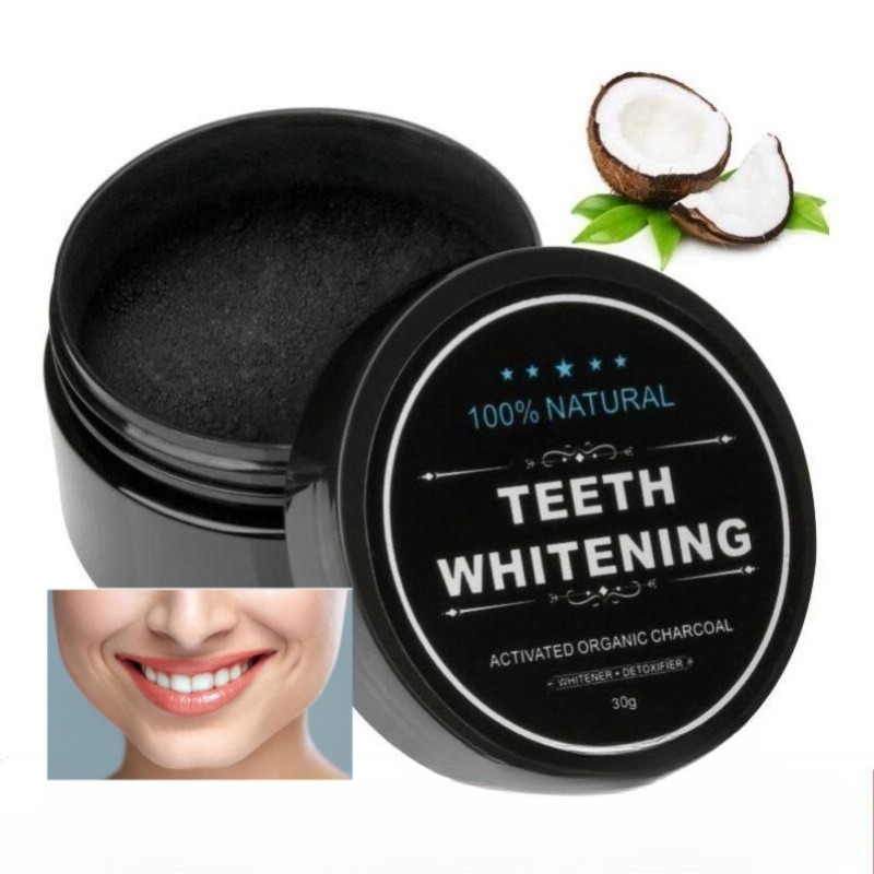 Whitening Powder Activated - 1 Box Activated Charcoal Teeth Whitening