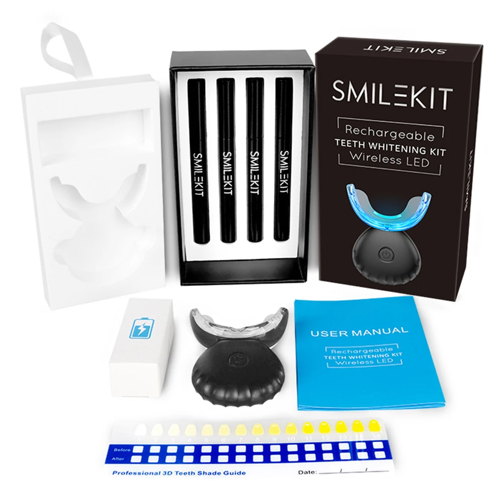 Teeth Whitening With Blue Light - Dental Teeth Whitening Kit Mini 16