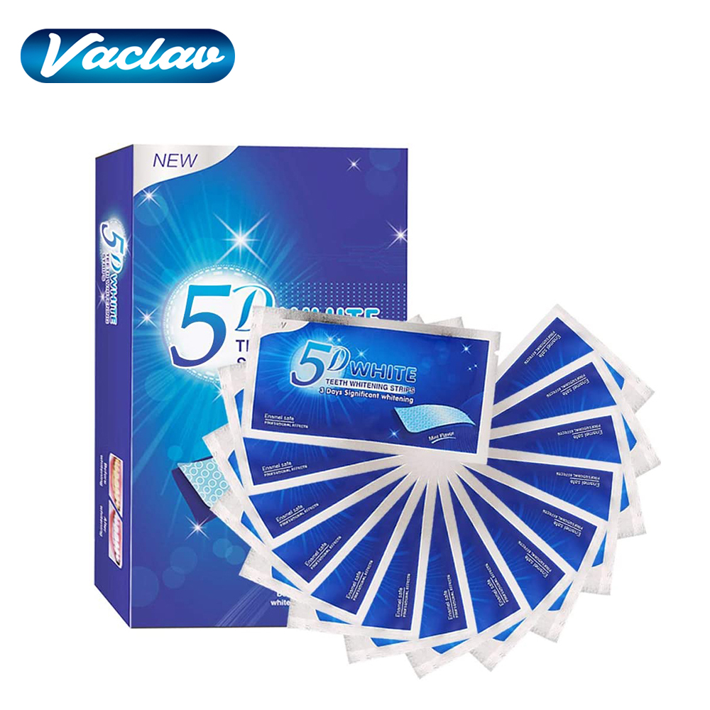Teeth Whitening In Office - 5D White Teeth Whitening Strip Whitening