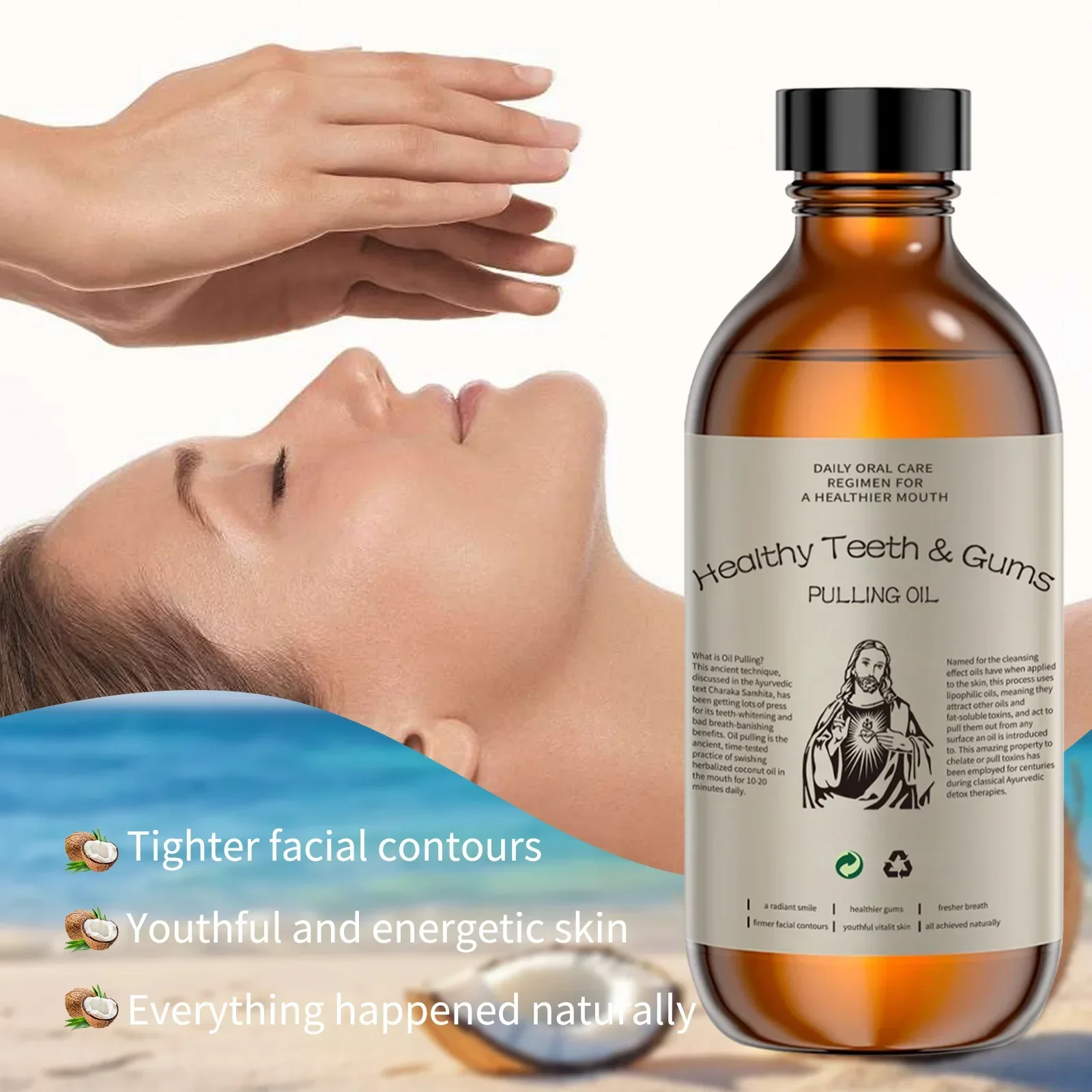Coconut Pulling Oil Mouthwash  - đánh giá và giá Coconut Oil Pull