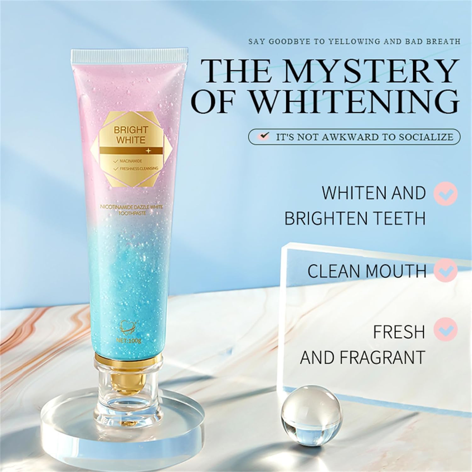 1/2/3pcs Niacinamide Toothpast - đánh giá và giá Remineralizing Toothpaste