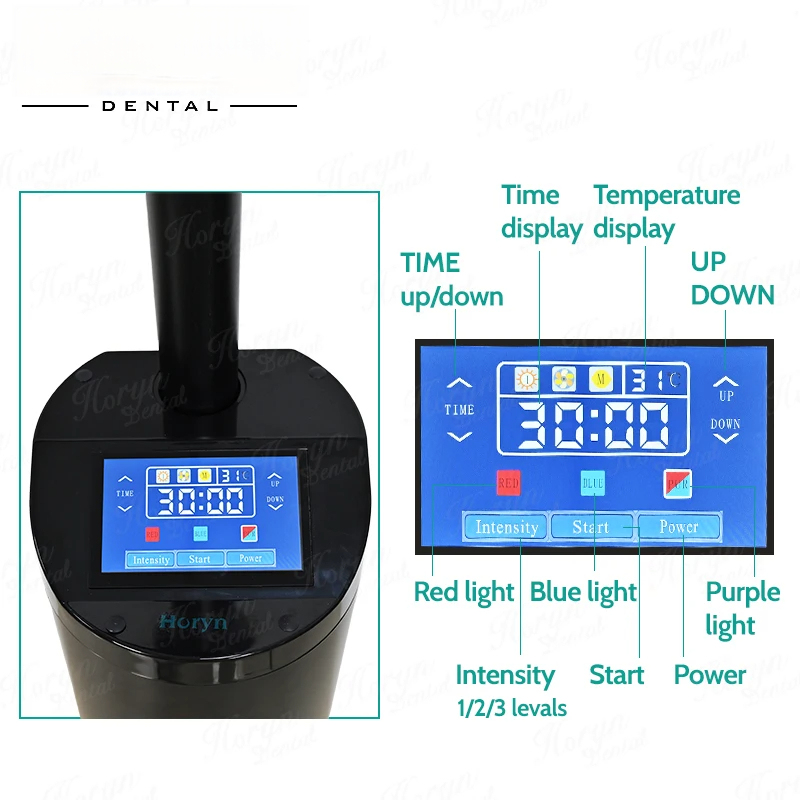 80W Lift Type Dental Cold Ligh - đánh giá và giá Teeth Whitening With Blue Light