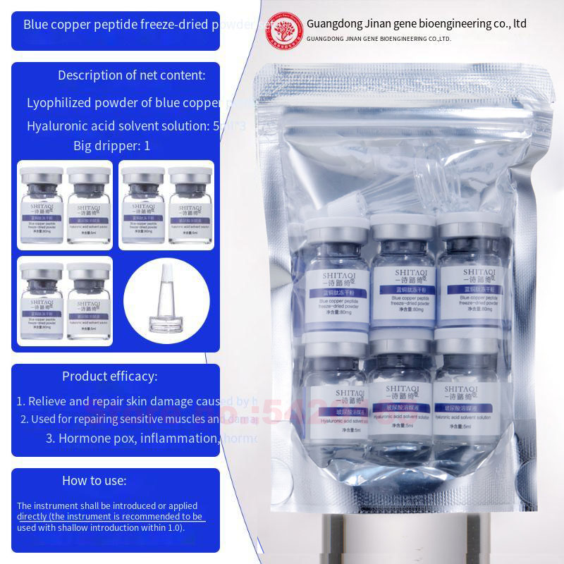 High Purity Blue Copper Peptid - đánh giá và giá Whitening Powder Activated