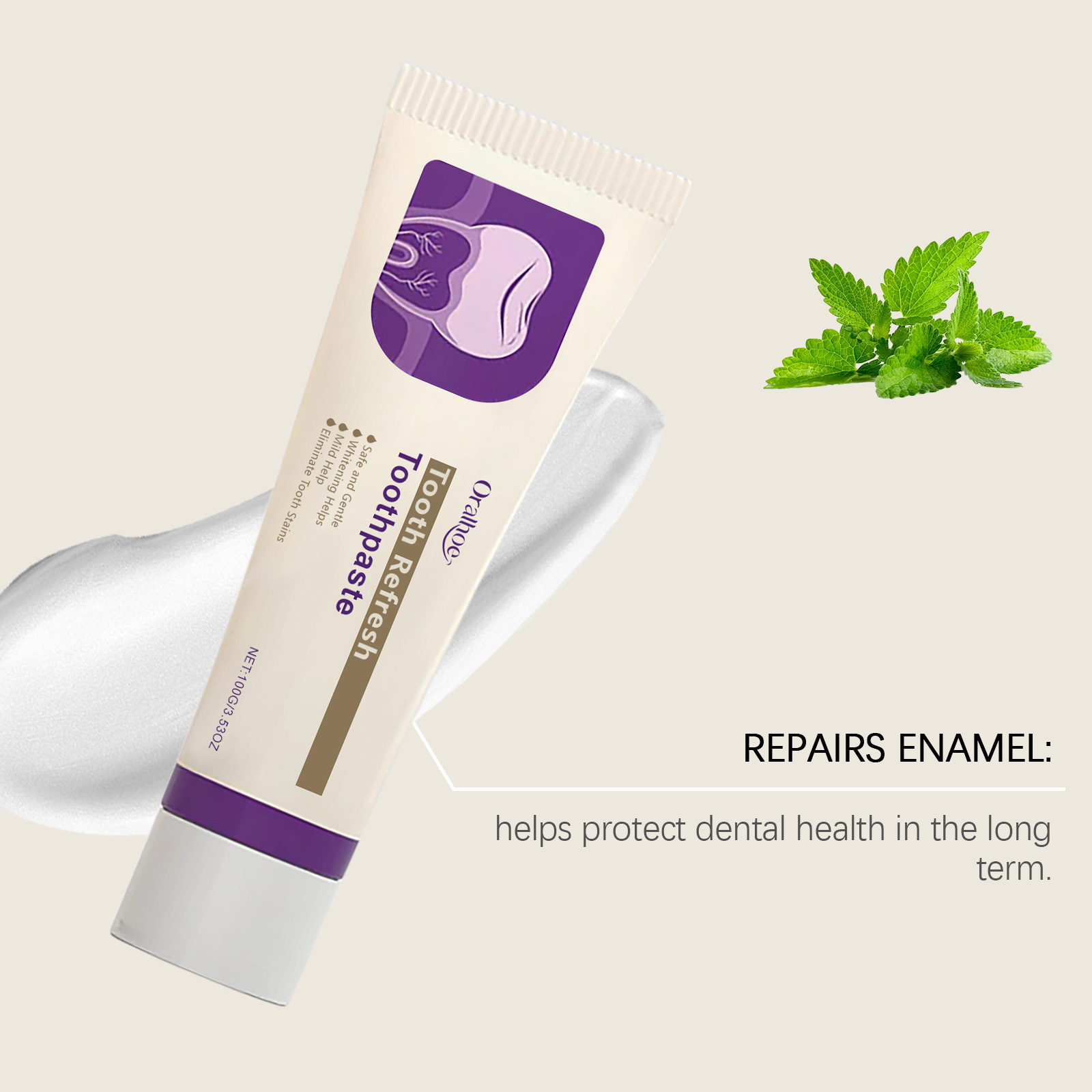 Teeth Refresh Toothpaste White - đánh giá và giá Remineralizing Toothpaste