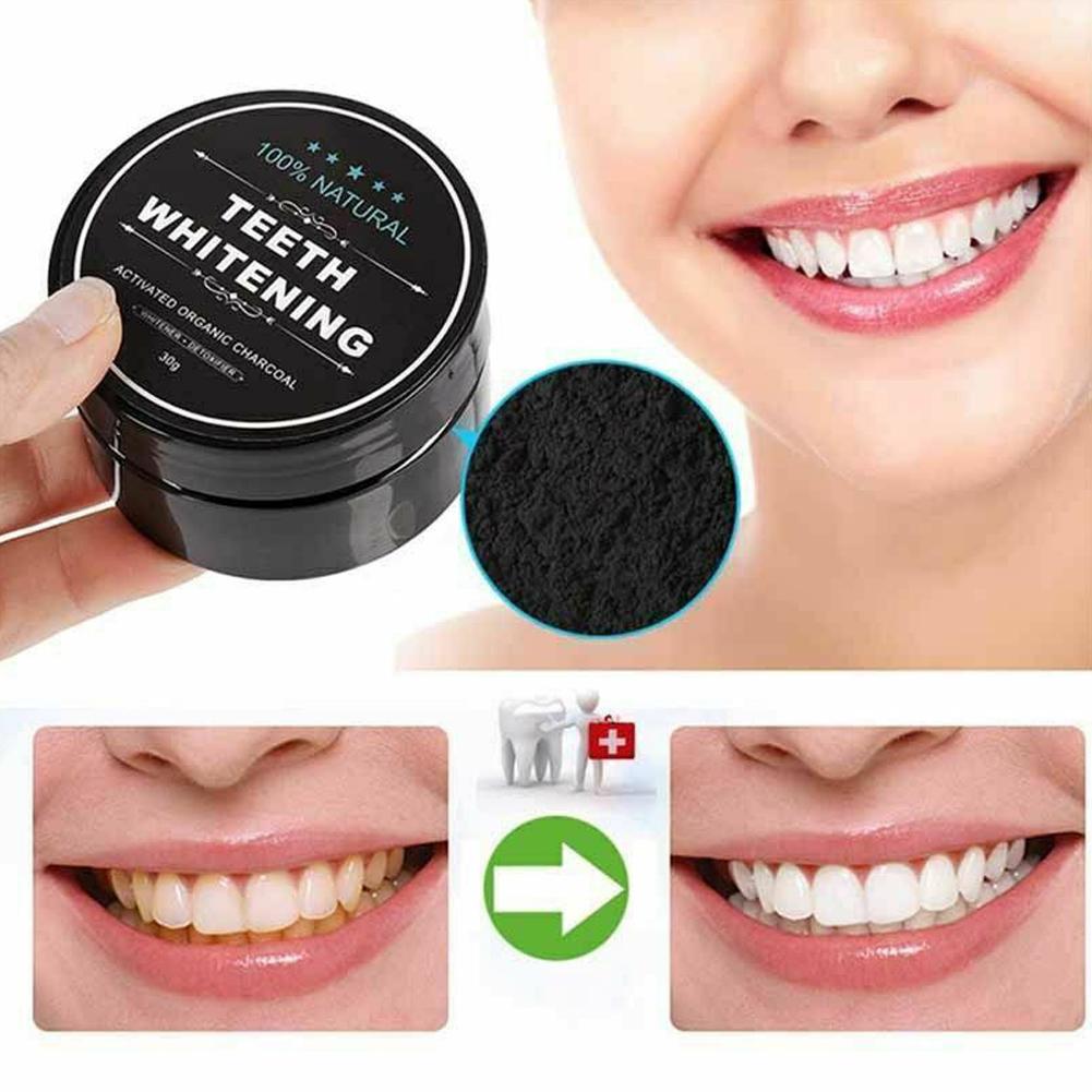 Activated Organic Charcoal Pow - đánh giá và giá Whitening Powder Activated