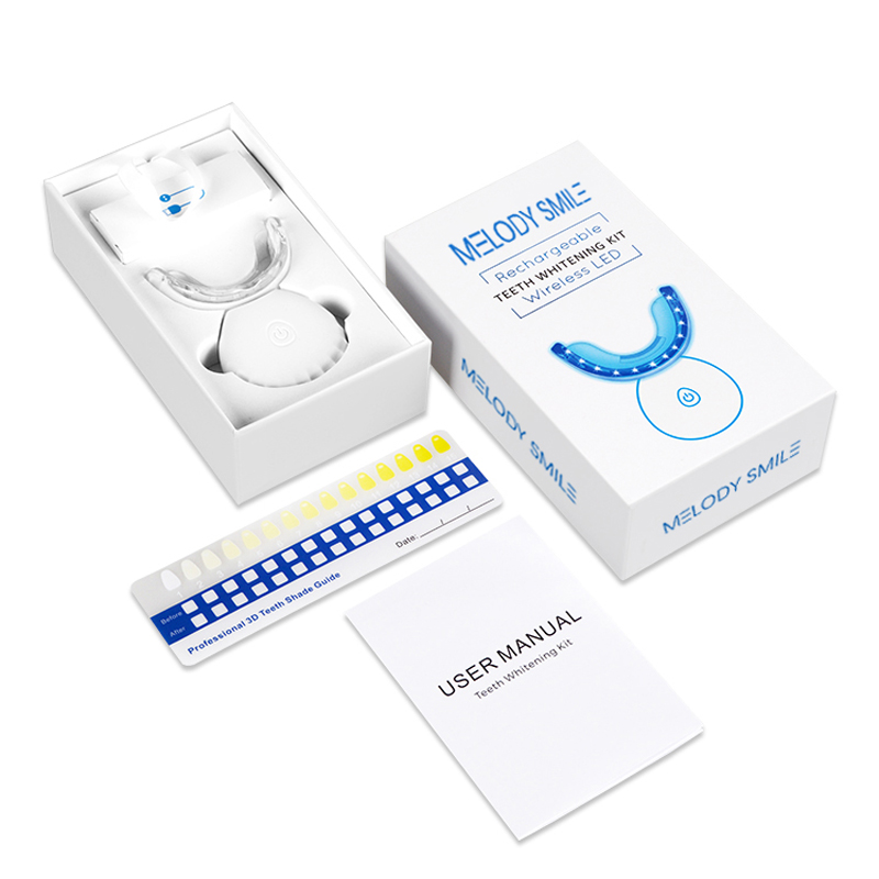 Wireless Blue Light LED Teeth  - đánh giá và giá Teeth Whitening Logo