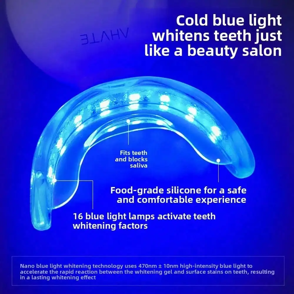 Dental Beauty Instrument, Blue - đánh giá và giá Teeth Whitening With Blue Light