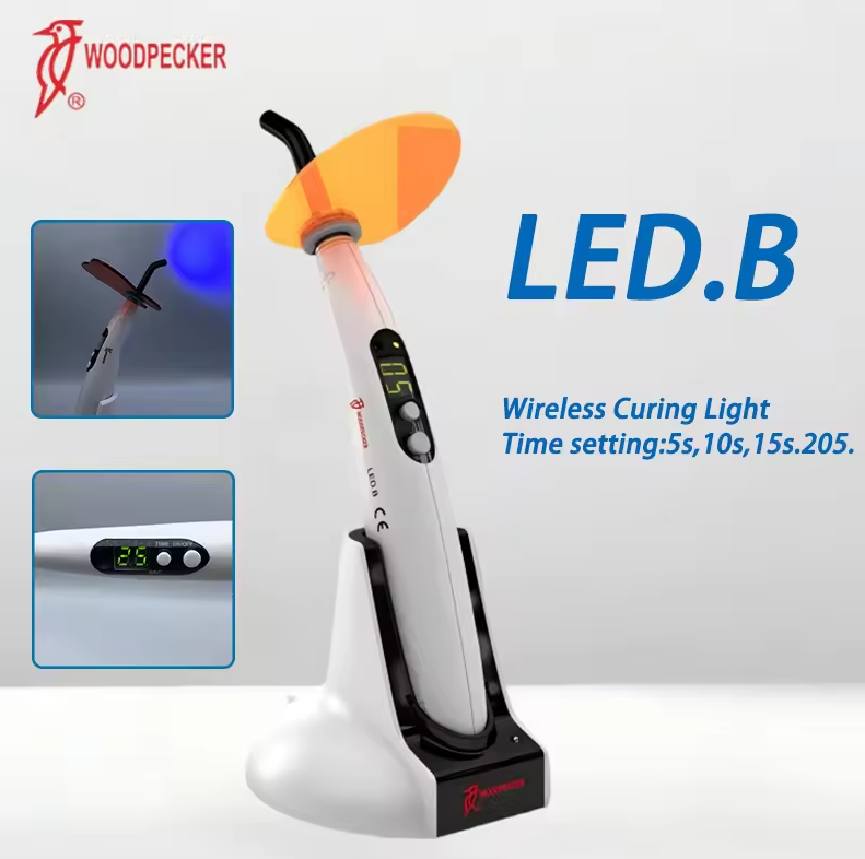 Dental Curing Light Woodpecker - đánh giá và giá Teeth Whitening Express