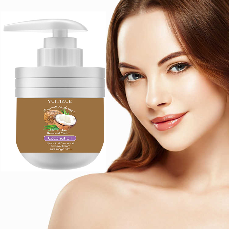 Facial Hair Removal Cream 100g - đánh giá và giá Coconut Oil Pull