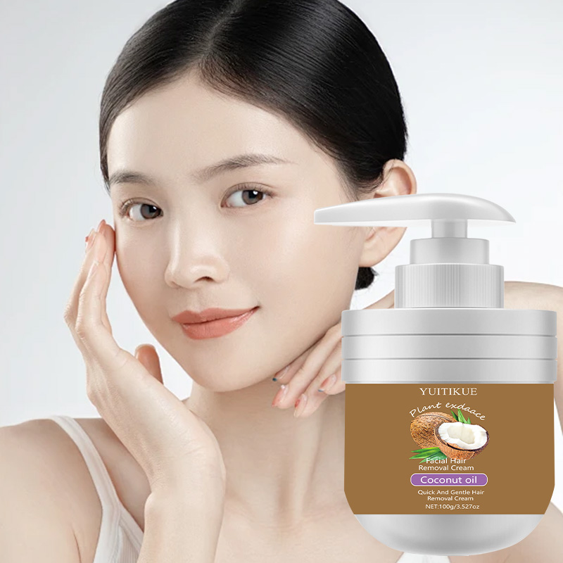 Facial Hair Removal Cream 100g - đánh giá và giá Coconut Oil Pull