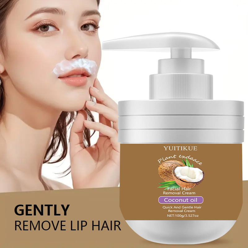 Facial Hair Removal Cream 100g - đánh giá và giá Coconut Oil Pull