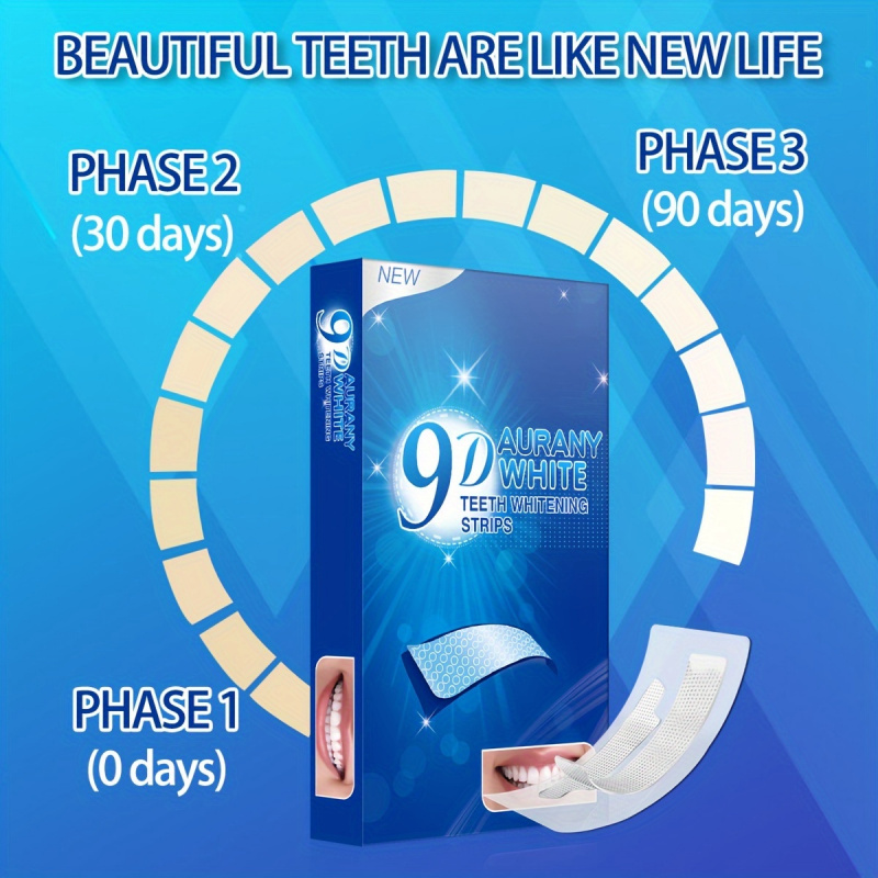 21 Pairs of 9D Aurany White Te - đánh giá và giá Teeth Whitening Hismile