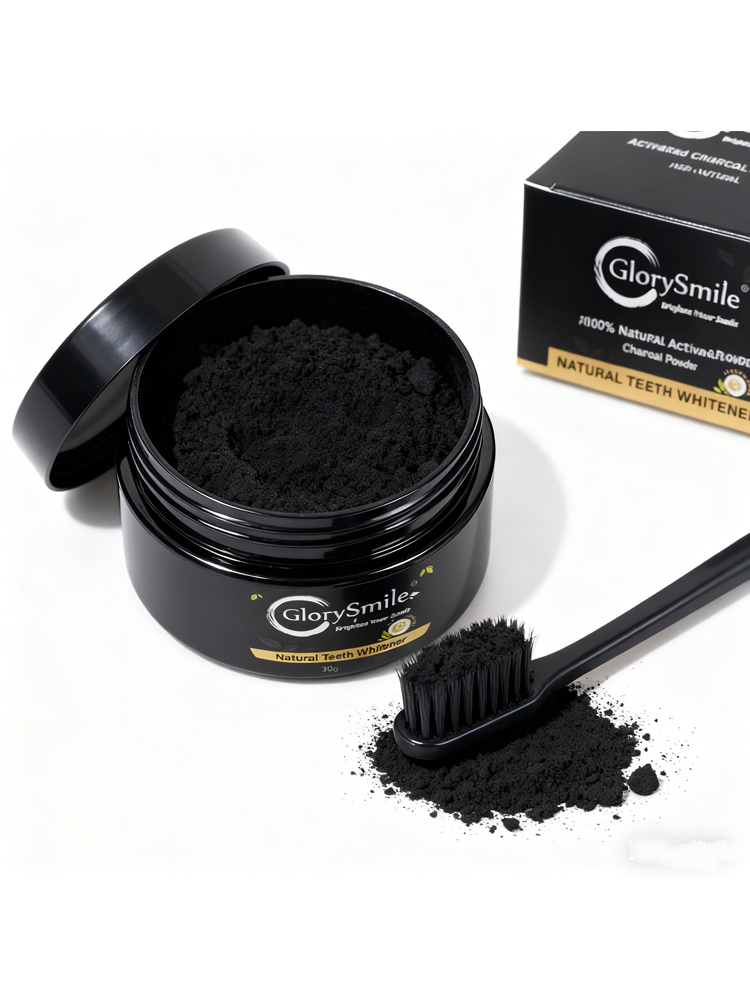 Glorysmile Activated Charcoal  - đánh giá và giá Whitening Powder Activated