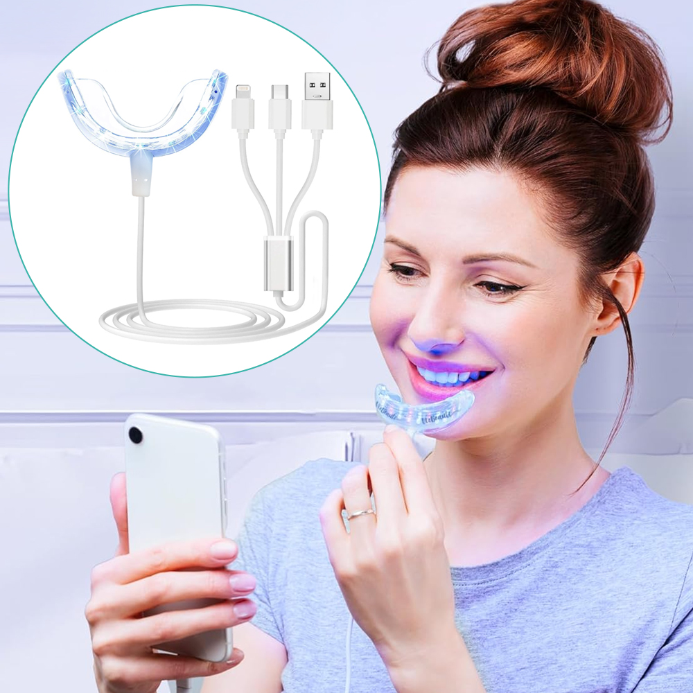 Teeth Whitening Accelerator Li - đánh giá và giá Teeth Whitening With Blue Light
