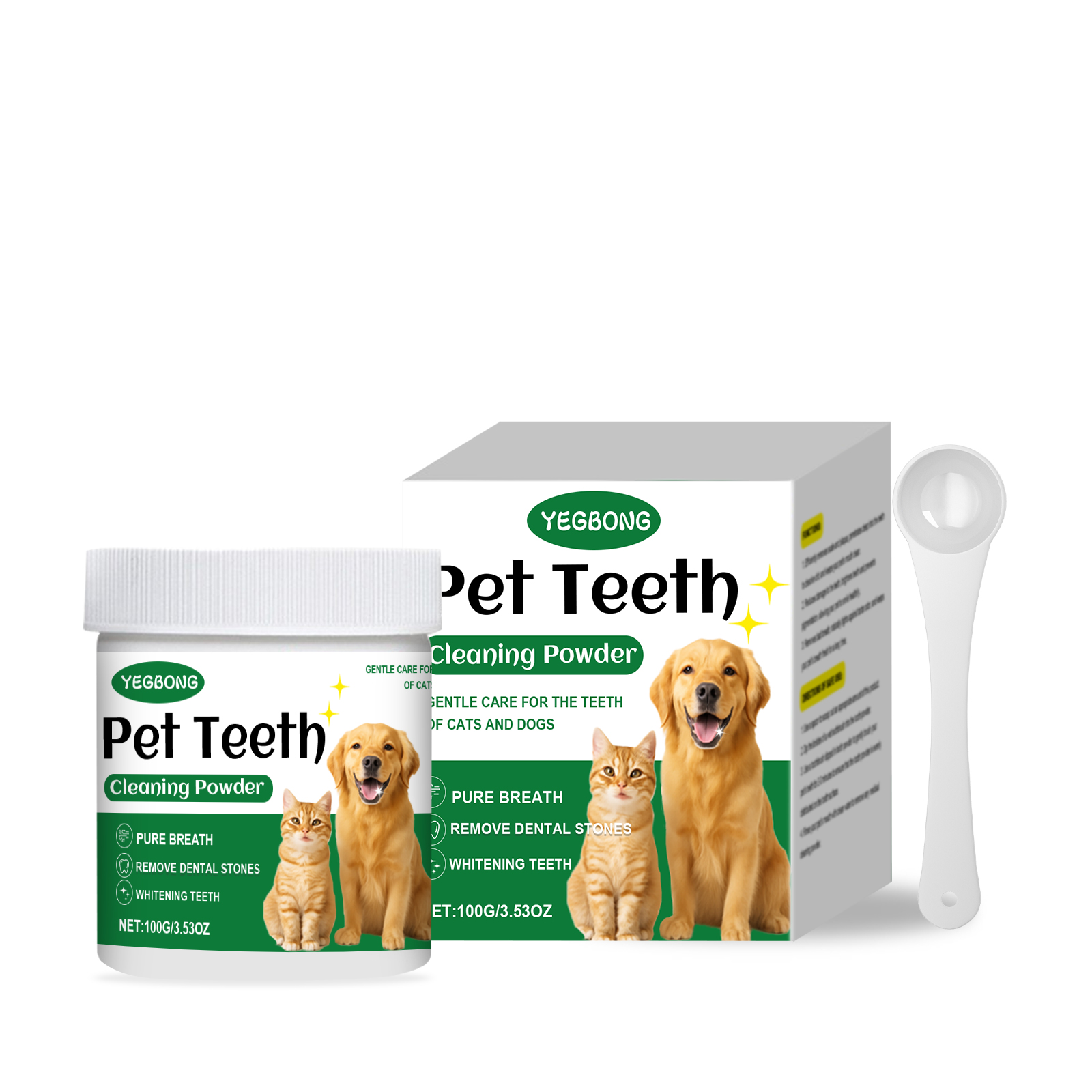 Pet Teeth Cleaning Powder Redu - đánh giá và giá Teeth Whitening Hismile