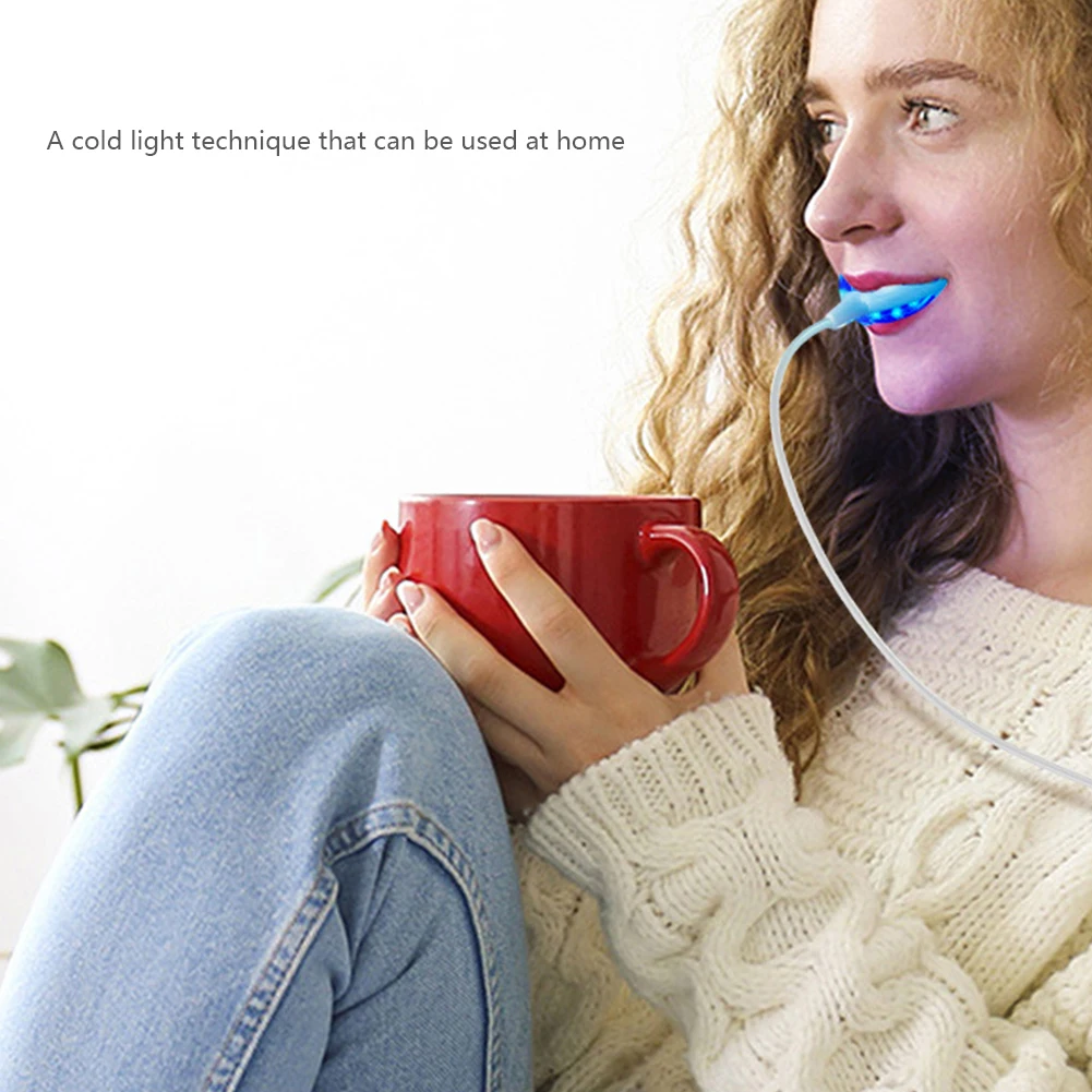 1PC Household Smart LED Teeth  - đánh giá và giá Teeth Whitening In Office