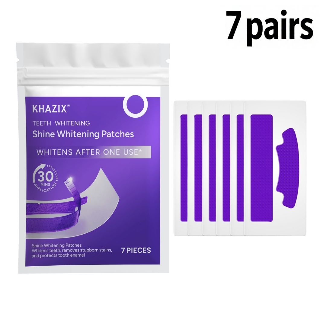 7 pairs Teeth Whitening Strips - đánh giá và giá Teeth Whitening Routine