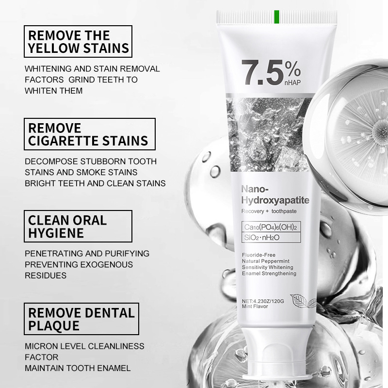 7.5% Hydroxyapatite Probiotic  - đánh giá và giá Remineralizing Toothpaste
