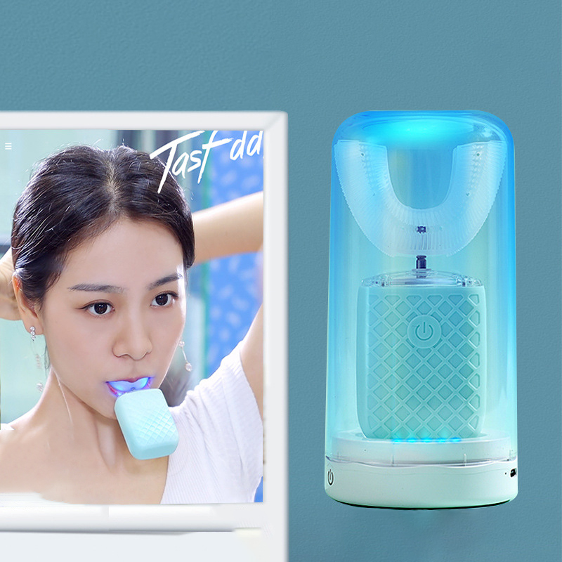 360 Degrees U Shape Electric T - đánh giá và giá Teeth Whitening With Blue Light
