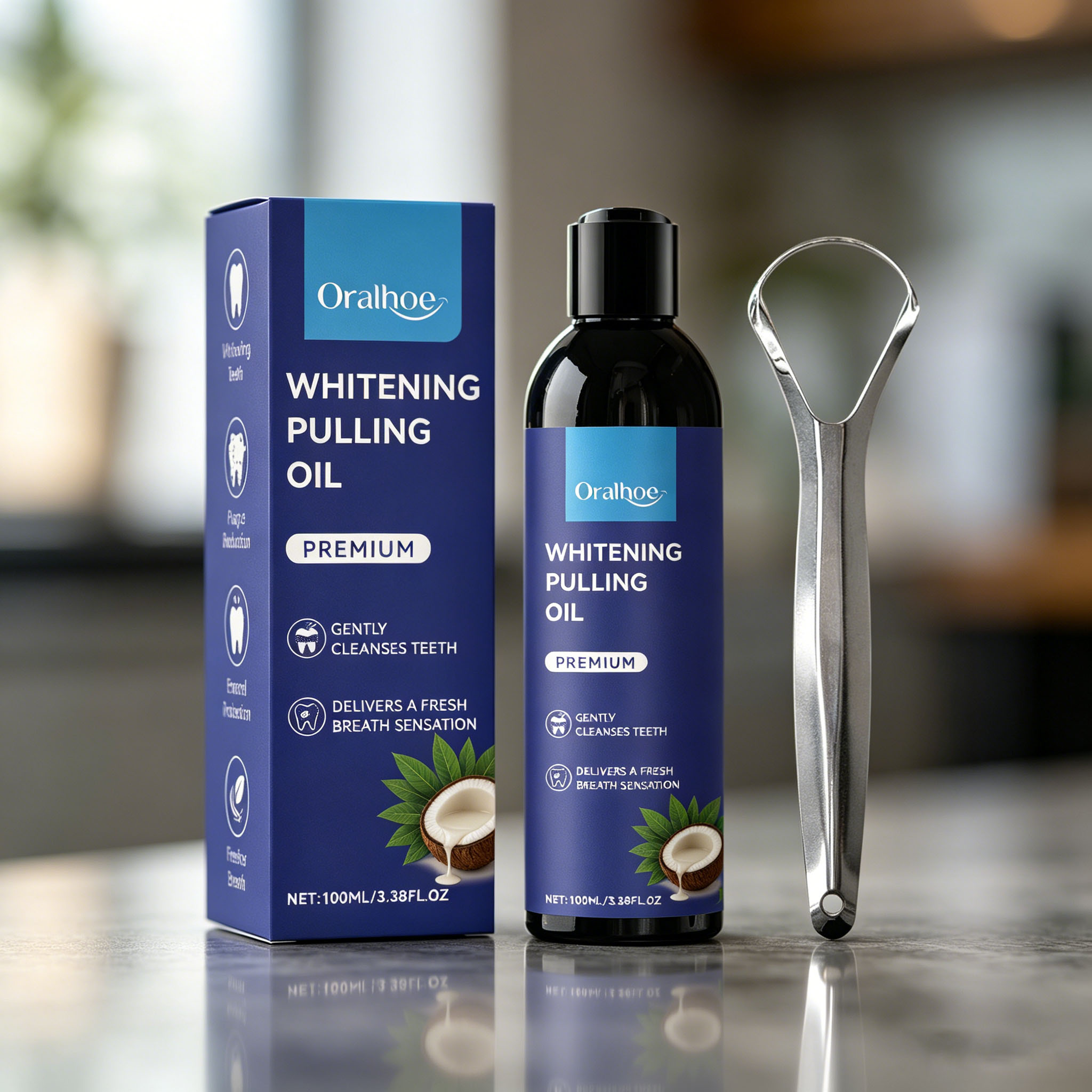 Coconut Minty Oil Pulling Mout - đánh giá và giá Coconut Oil Pull