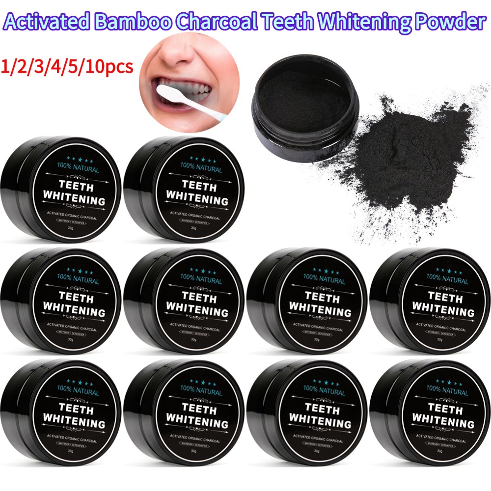 Teeth Whitening Powder Natural - đánh giá và giá Whitening Powder Activated
