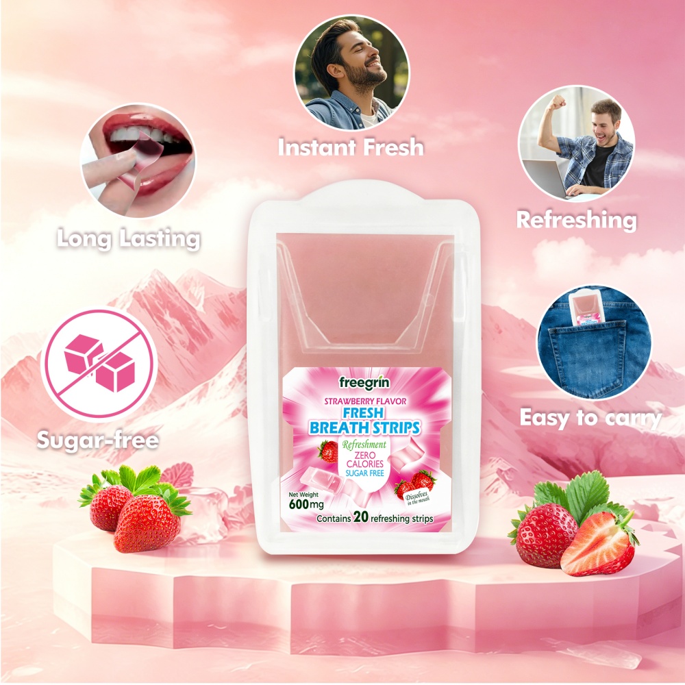 Breath Freshener Cool Strawber - đánh giá và giá Teeth Whitening In Office